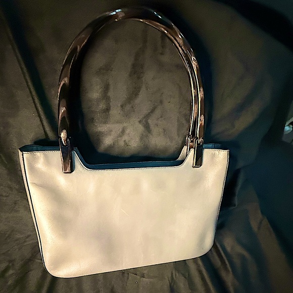 Grey vintage Prada acrylic handles. - Picture 10 of 10